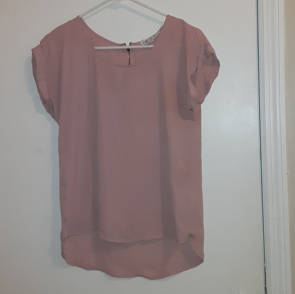 Pink blouse
